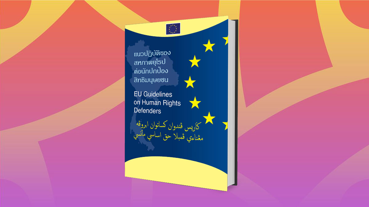 แนวปฏิบัติของสหภาพยุโรปต่อนักปกป้องสิทธิมนุษยชน