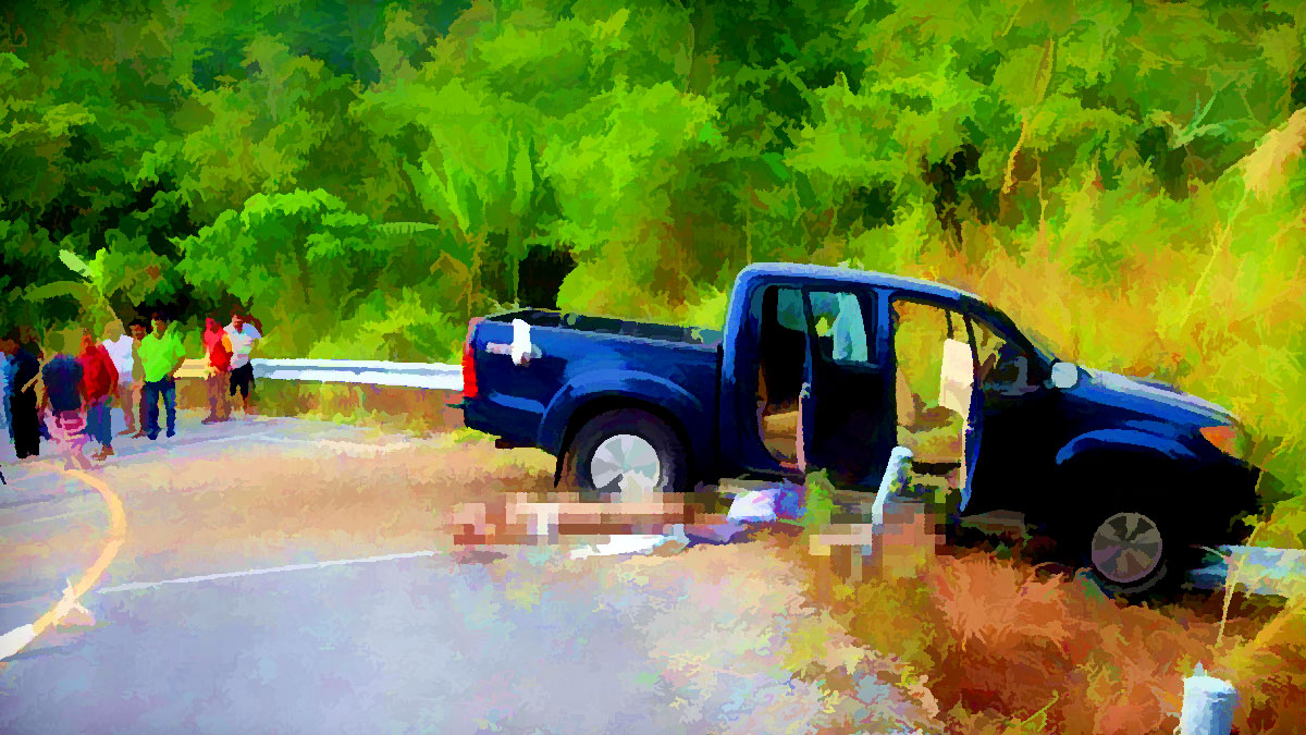 คนร้ายดักยิงคณะผู้ใหญ่บ้านขณะเดินทางเสียชีวิต 3 ราย